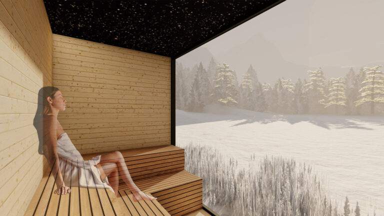 Vyhotovenie stavieb | | EdileX modulové domy sauna (5)