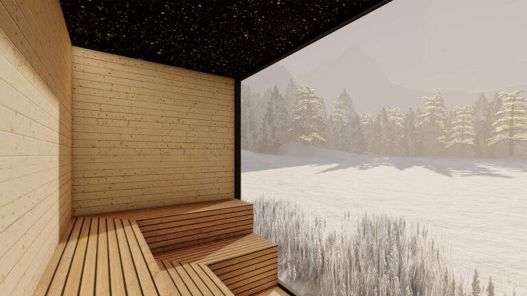 Vyhotovenie stavieb | | EdileX modulové domy sauna (7)