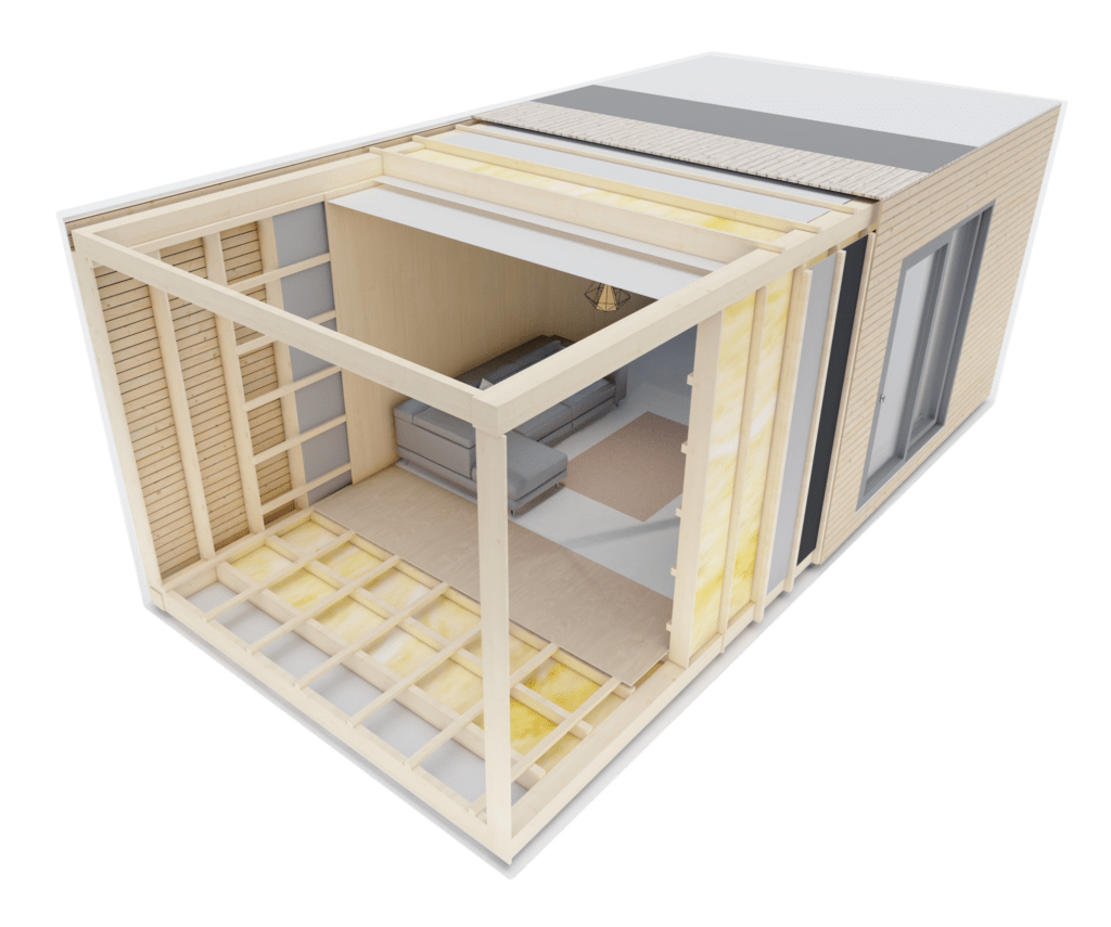 House S 23 | montované modulové domy, chaty a administratívne objekty | EdileX modulové domy